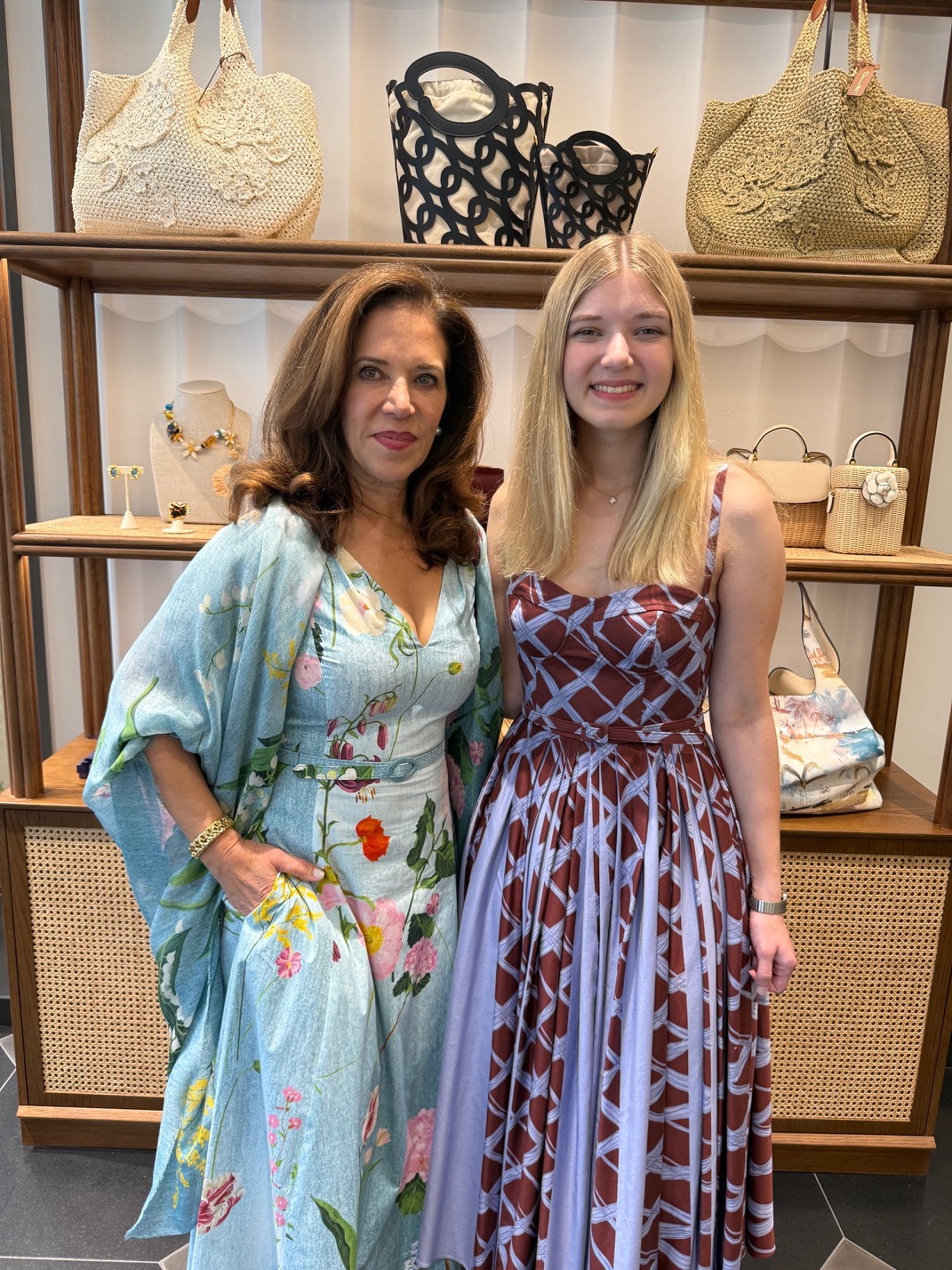 Sophie Bross and her daughter Avery Bross